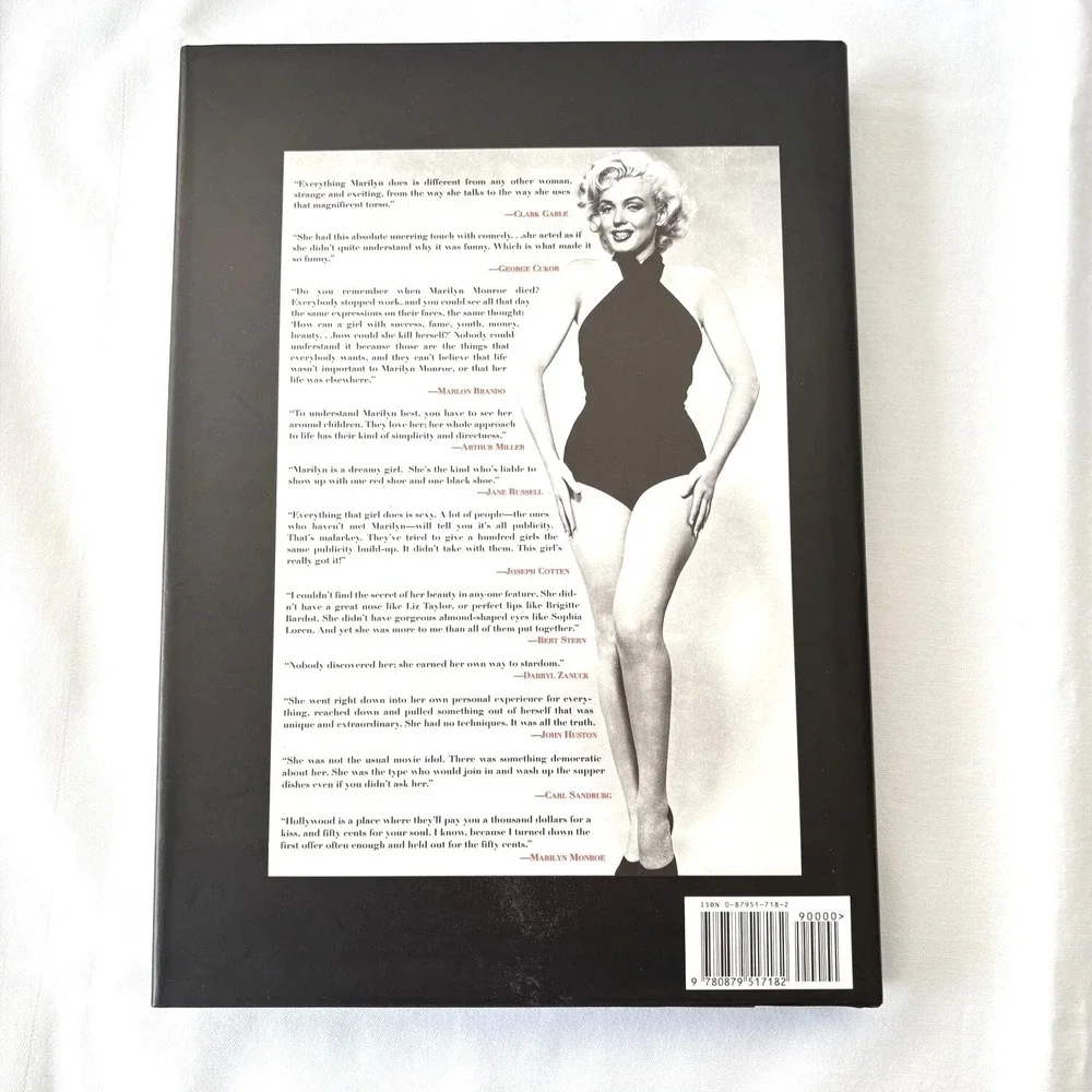 The Marilyn Encyclopedia Marilyn Monroe Hardcover Coffee Table Book‎ 1999
